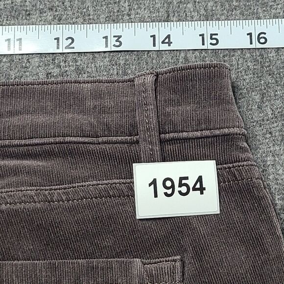 Loft Womens Jeans 6 Brown Corduroy Modern Skinny Slim Straight Casual Work - Picture 10 of 10